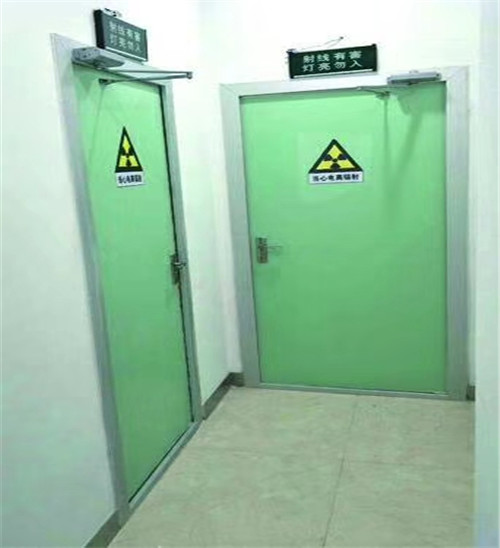 神农架厂家定制防 辐射铅门 CT室铅门 放射科射线防护施工